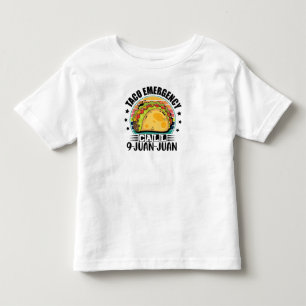 Taco Notruf 9 Juan Juan Tacos Lover Kleinkind T-shirt