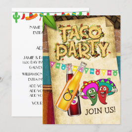 Taco Party Einladung