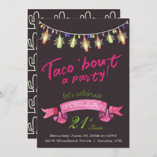 Taco Party Einladung