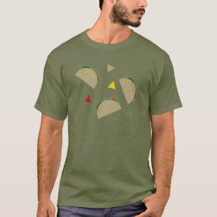 Taco-Party für Männer Personalisierte Fiesta-Tacos T-Shirt