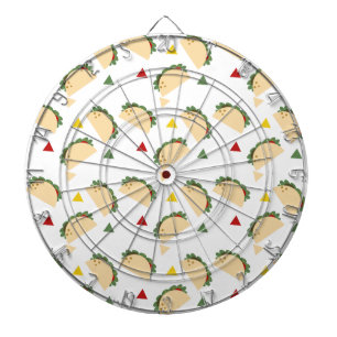 Taco-Party-Geburtstags-Konfetti-Fiesta-Geometrisch Dartscheibe