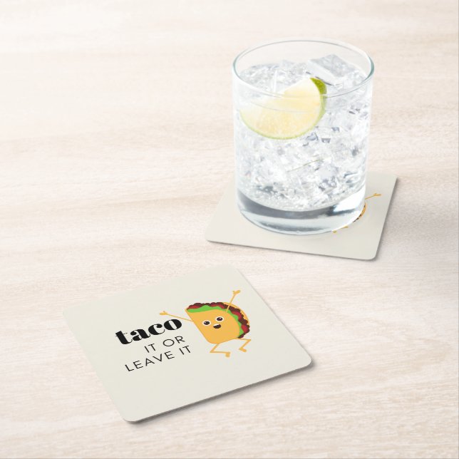 Taco Party Untersetzer (Vor Ort)