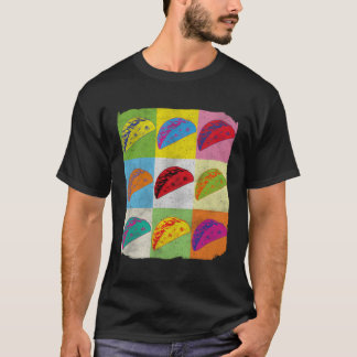 Taco Pop Taco Feinschmecker Mexicanisches Ernährun T-Shirt