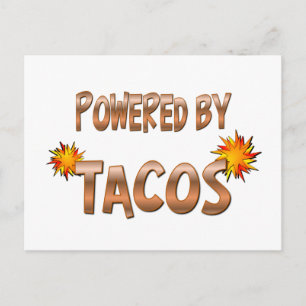 Taco Power Postkarte