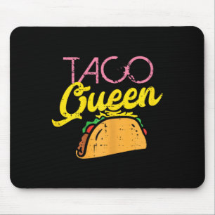 Taco Queen Funny Cinco De Mayo Mexican Food Feinsc Mousepad
