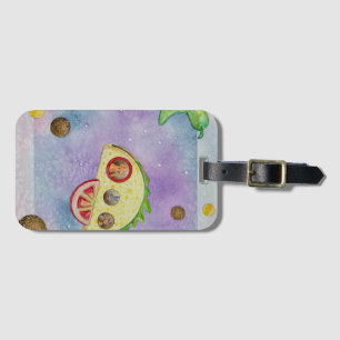 Taco Rocket Luggage Tag Gepäckanhänger