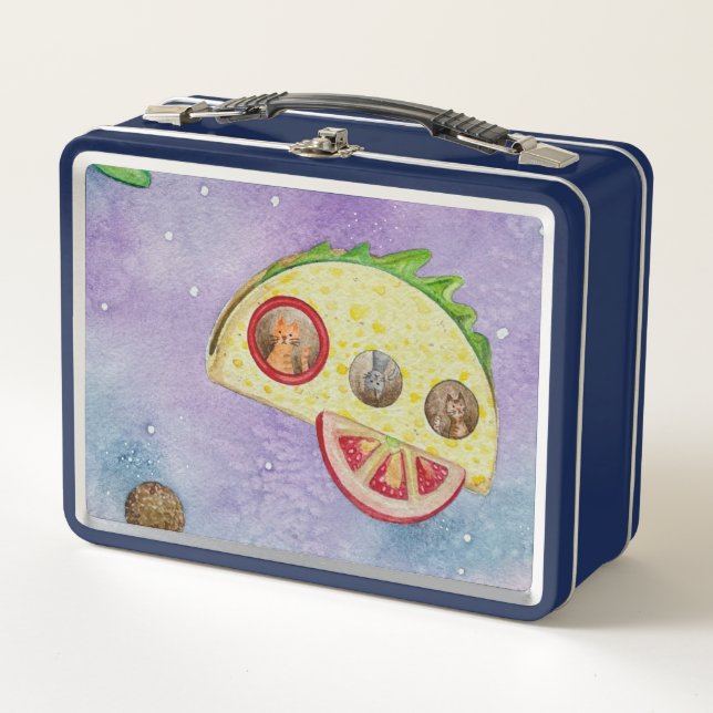 Taco Rocket Lunch Box (Vorderseite)