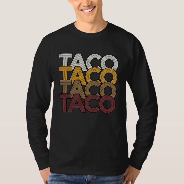 TACO schwarze Umrandung mit Kernwerten T-Shirt (Vorderseite)