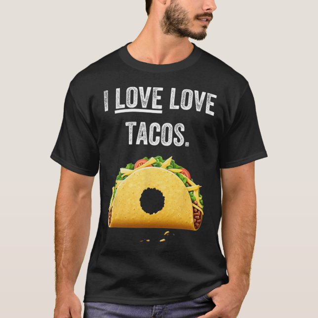 Taco Shirts für Männer Funny Cinco De Mayo Mexican (Vorderseite)