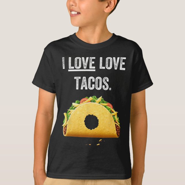Taco Shirts für Männer Funny Cinco De Mayo Mexican (Vorderseite)