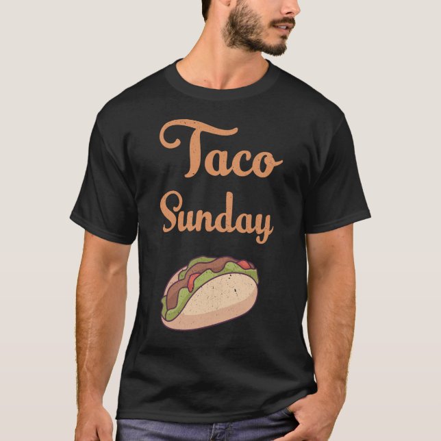 Taco-Sonntag T-Shirt (Vorderseite)