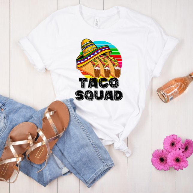 Taco Squad, Cinco de Mayo T-Shirt (Taco Squad Tshirt)