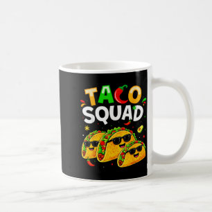 Taco Squad Lustiges Essen für Kinder Jungen Frauen Kaffeetasse