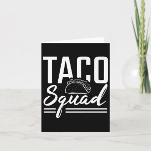 Taco Squad Premium Karte