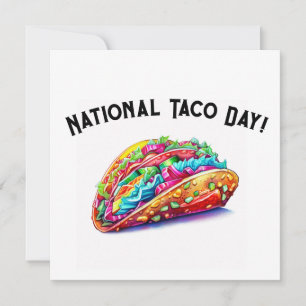 Taco-Tag Feiertagskarte
