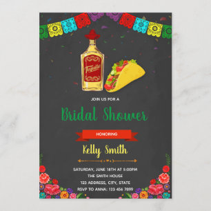 Taco Tequila-Fiesta-Party Einladung