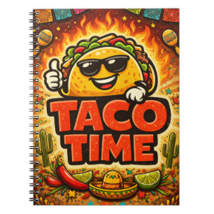 Taco Time - Fiesta Fiasco - Foodie-Freunde Notizblock