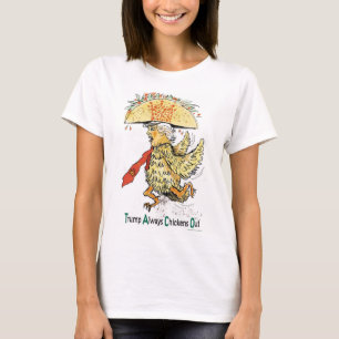 TACO Trump-Immer-Chickens-Out-Politik T-Shirt