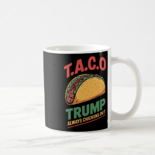 Taco Trump kneift immer aus Lustiger Taco  Kaffeetasse