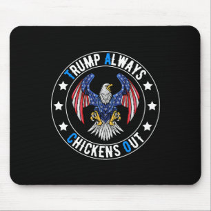 Taco Trump kneift immer Funny Politische Mousepad