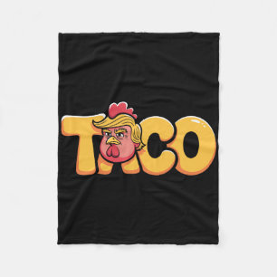 Taco Trump kneift immer Politische Humor Tar Fleecedecke