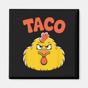 Taco Trump kneift immer Politische Humor Tar Magnet