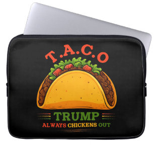 Taco Trump macht immer Spaß Laptopschutzhülle