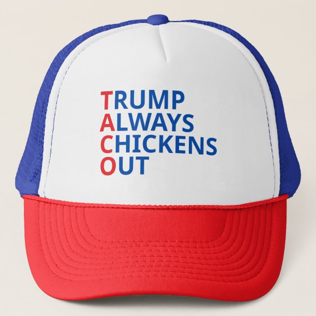 Taco trump truckerkappe (Vorderseite)