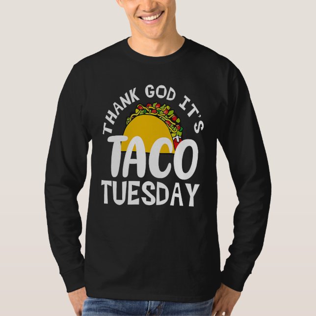 Taco Tuesday Cinco de Mayo For Men Women  Mexican T-Shirt (Vorderseite)