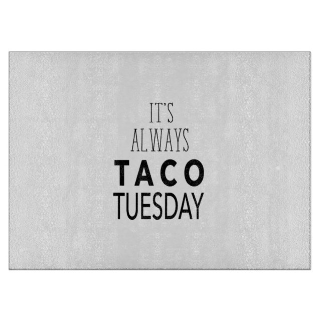 TACO TUESDAY SCHNEIDEBRETT (Vorderseite)