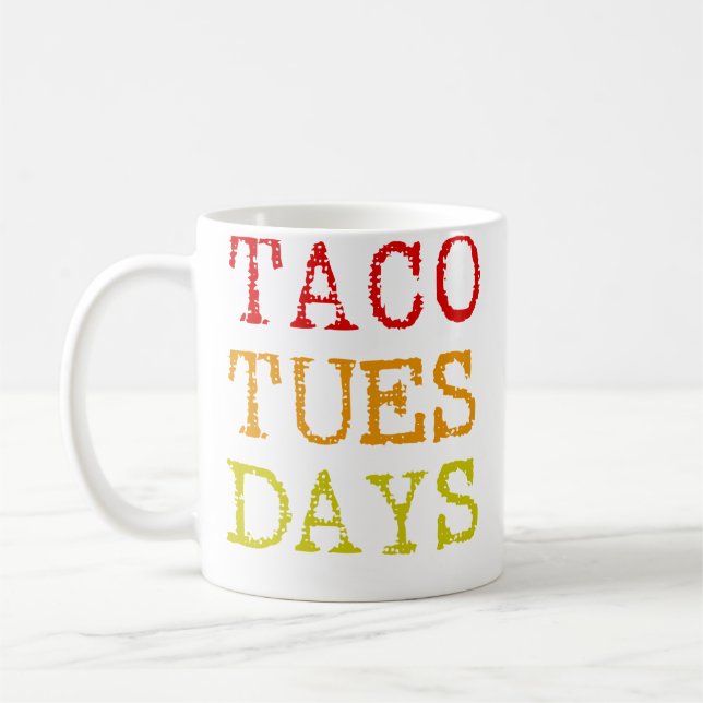 Taco Tuesday Tacos Kaffeetasse (Links)