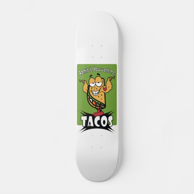 Taco-Typ Skateboard (Vorderseite)
