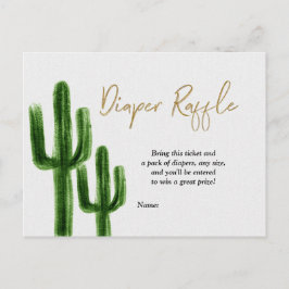Taco über Baby Cactus Couples Duschschlauch Postkarte