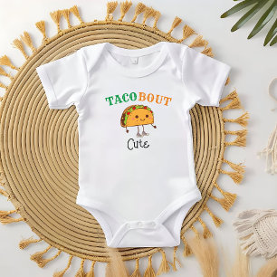 Taco über Baby Mexican Baby Duschgeschenk Baby Bib Baby Strampler