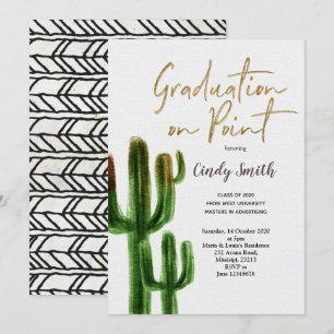 Taco über die Einladung einer Graduierungspartei