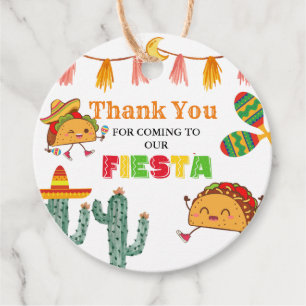 Taco über die mexikanische Baby-Dusche Vielen Dank Geschenkanhänger