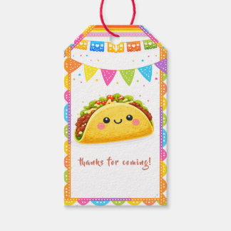 Taco über ein Baby - Geschenkanhänger für Baby Sho
