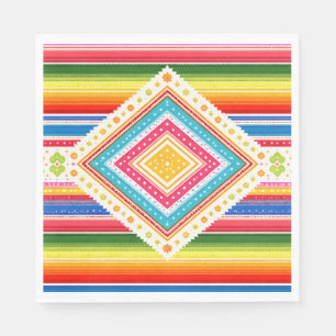 Taco über eine Babyparty Serviette
