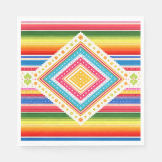 Taco über eine Babyparty Serviette