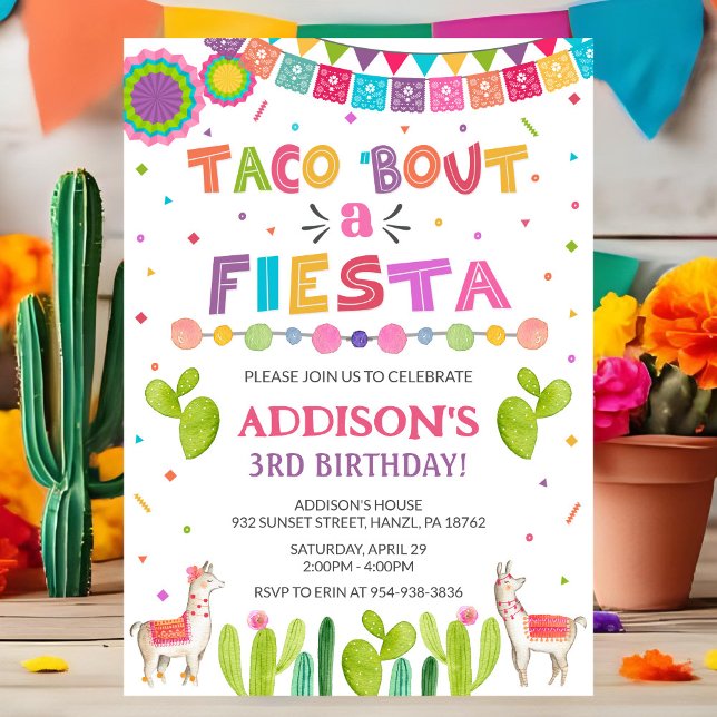Taco "über eine Fiesta-Einladung Einladung (Von Creator hochgeladen)
