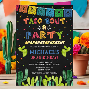 Taco über eine Party Einladung