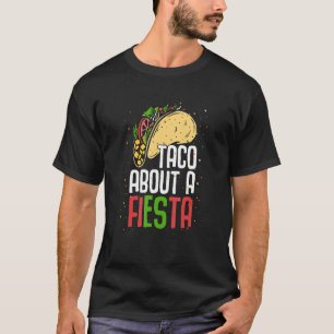 Taco über Fiesta Mexiko Mexikanisches Cinco De May T-Shirt