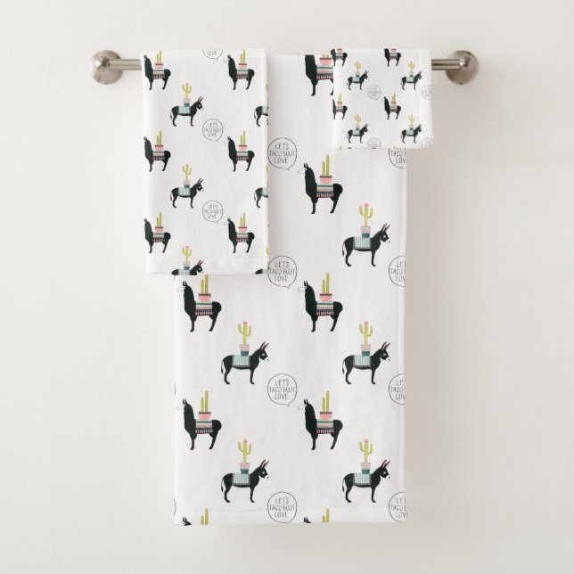 Taco über Liebe Badhandtuch Set (Insitu)