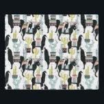 Taco über Liebe | Lama- und Donkey-Muster Puzzle<br><div class="desc">Genießen Sie dieses frische kreative Muster auf einem Produkt oder einem Wallpaper,  um die Welt um Sie herum zu erweitern und zu erweitern. Künstler: Grace Popp</div>