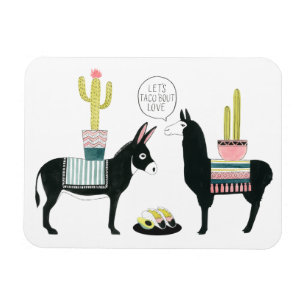 Taco über Liebe Magnet