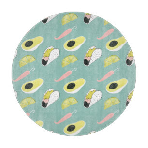 Taco über Liebe   Muster für Taco-Elemente Schneidebrett