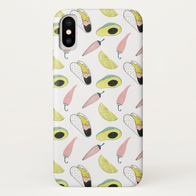 Taco über Liebe | Taco-Element-Kreis Case-Mate iPhone Hülle (Rückseite)