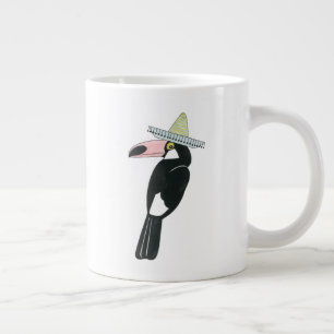 Taco über Liebe   Toucan Sombrero Jumbo-Tasse