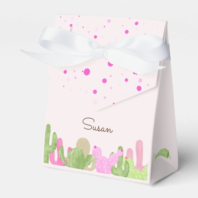 Taco über lustige Fiesta mexikanische Mädchen Gebu Geschenkschachtel (Vorderseite)