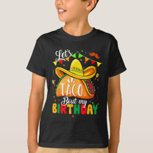 Taco Über meinen Geburtstag Funny Cinco De Mayo Me T-Shirt